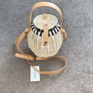 Straw Bucket Bag